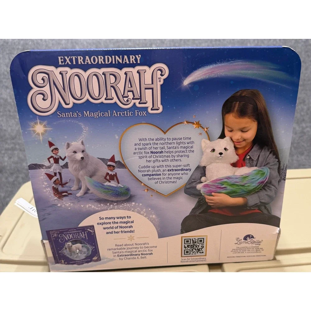 Elf on the Shelf Santaverse Extraordinary Noorah Santas Magical Arctic Fox Plush